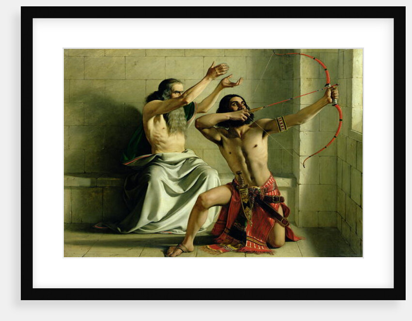 Joash Shooting the Arrow of Deliverance, 1844 by William Dyce