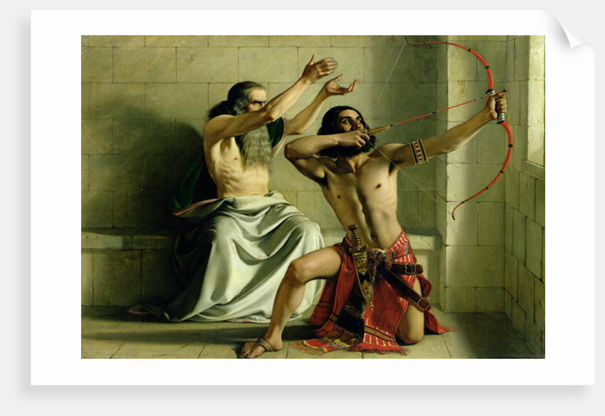 Joash Shooting the Arrow of Deliverance, 1844 by William Dyce