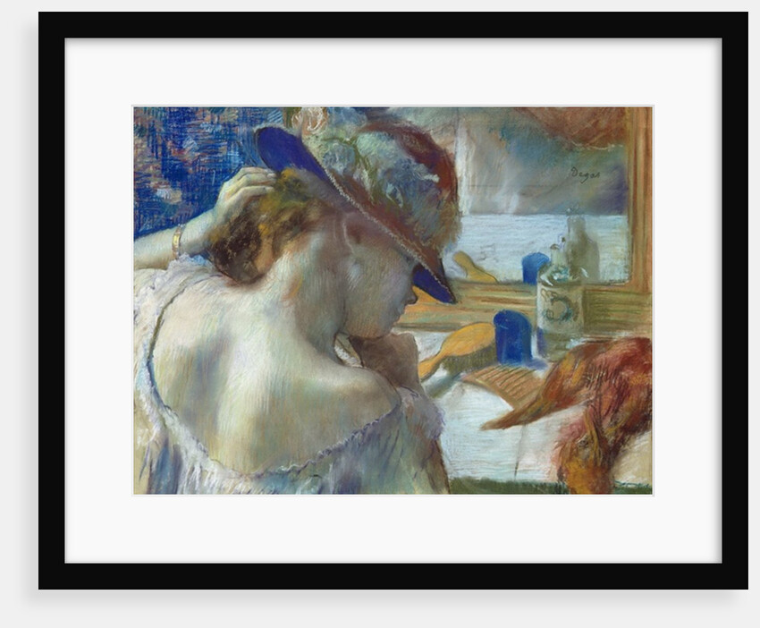 In Front of the Mirror, 1889 by Edgar Degas
