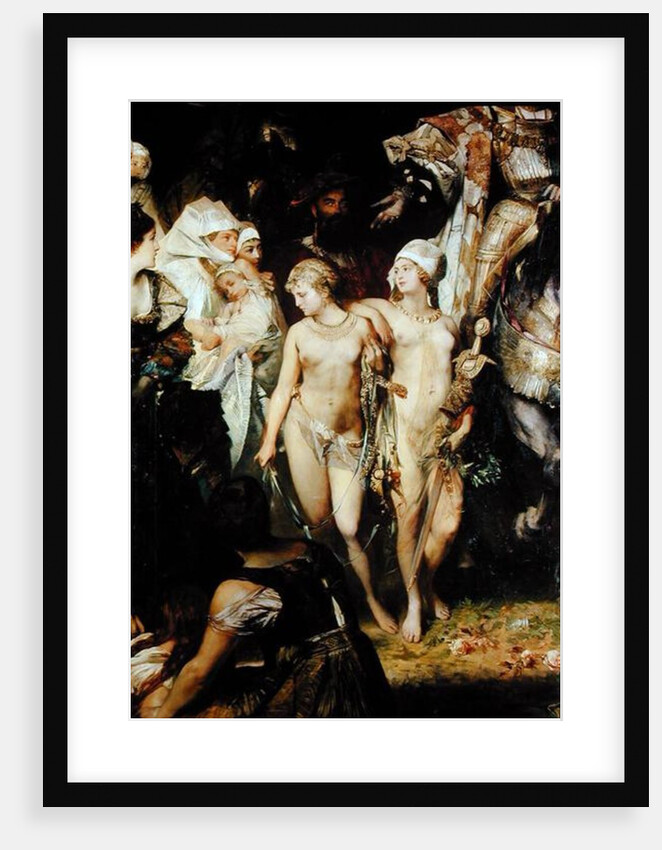 Detail of Entrance of Emperor Charles V into Antwerp in 1520, 1878 by Hans Makart