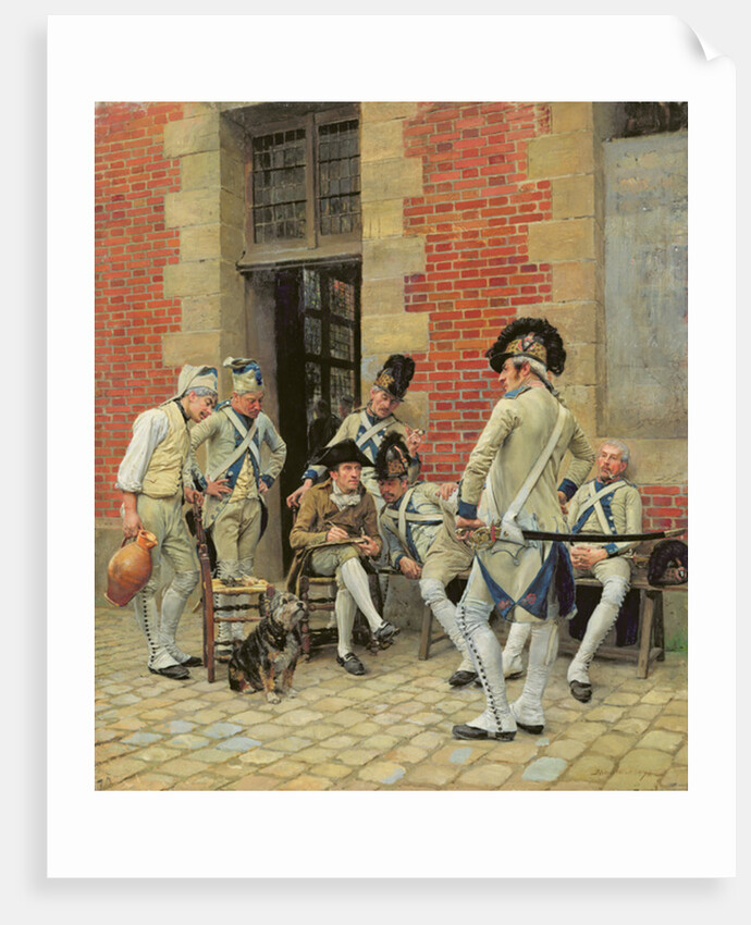 The Sergeant's Portrait, 1874 by Jean-Louis Ernest Meissonier