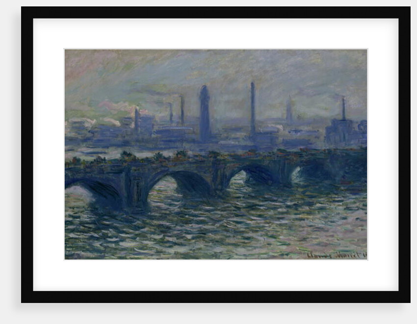 Waterloo Bridge, 1902 by Claude Monet