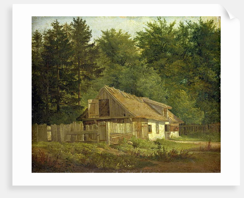 A House in the Frederiksdal Forest near Copenhagen, 1828 by Christian Ernst Bernhard Morgenstern