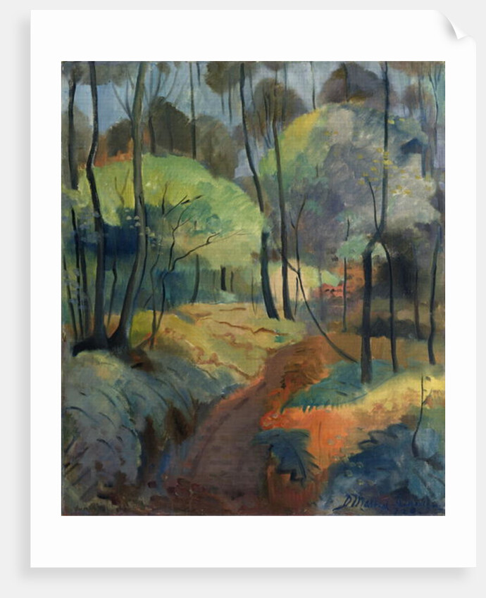 Forest Path, 1920 by Dorothea Maetzel-Johannsen