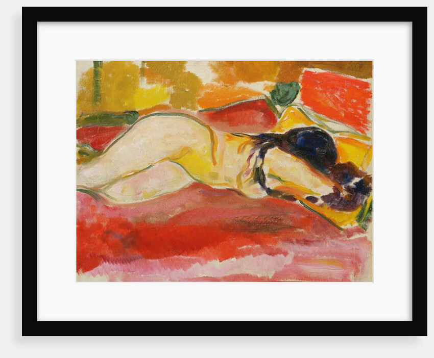 Reclining Female Nude, 1912/13 by Edvard Munch