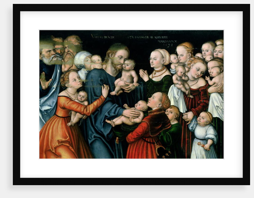 Suffer the Little Children to Come Unto Me, 1538 by Lucas the Elder Cranach