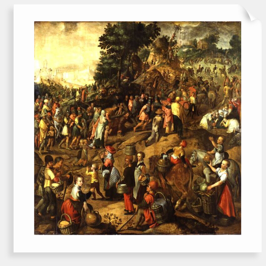 Christ Carrying the Cross, 1563 by Joachim Bueckelaer