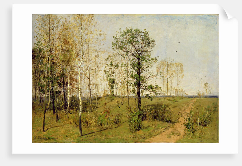 Early Spring at Weimar, 1876 by Karl Buchholz