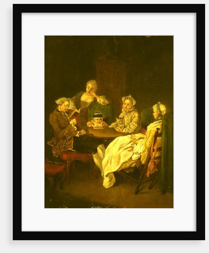 Society at the Table by Daniel Nikolaus Chodowiecki