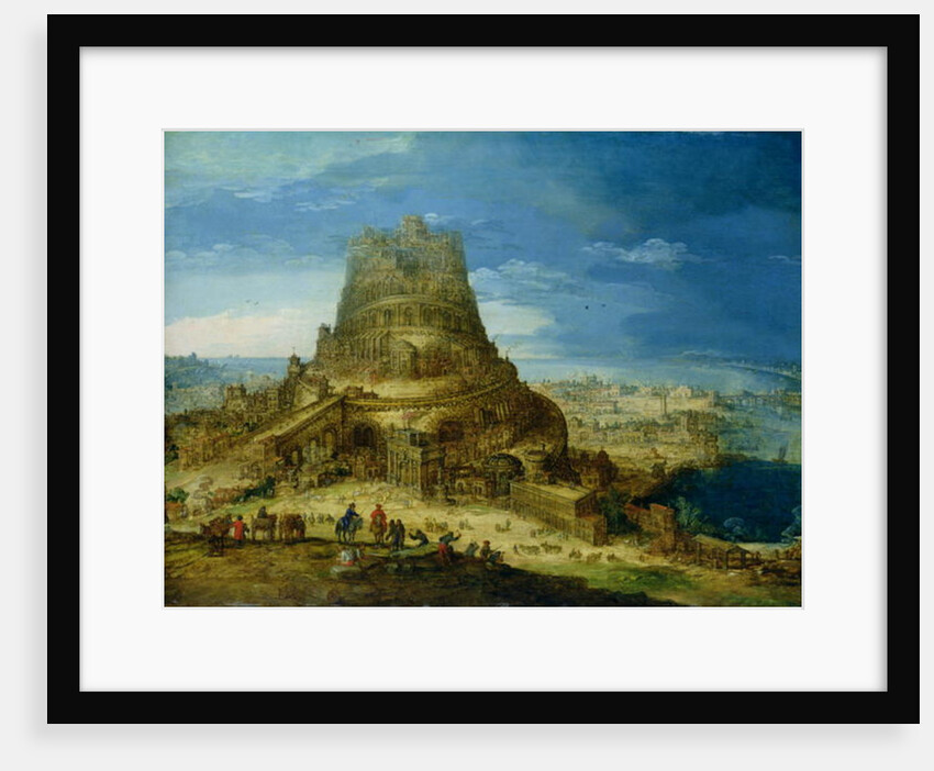The Building of the Tower of Babel by Hendrick van Cleve