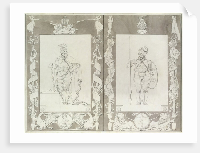 Charlemagne and Heymon, 1804-5 by Philipp Otto Runge