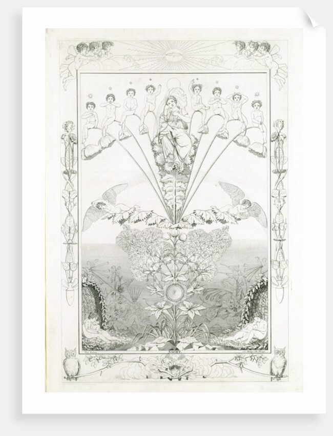 Night, 1805 by Philipp Otto Runge