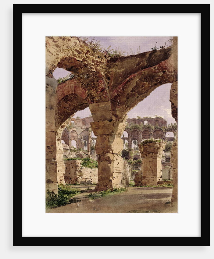 The Colosseum, Rome, 1835 by Rudolph von Alt