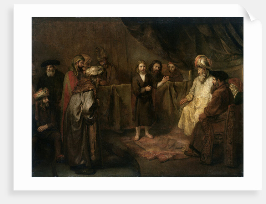 The Infant Christ in the Temple by Gerbrandt van den Eeckhout