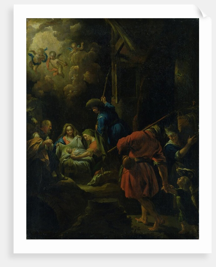 Adoration of the Shepherds by Hendrich Dittmars