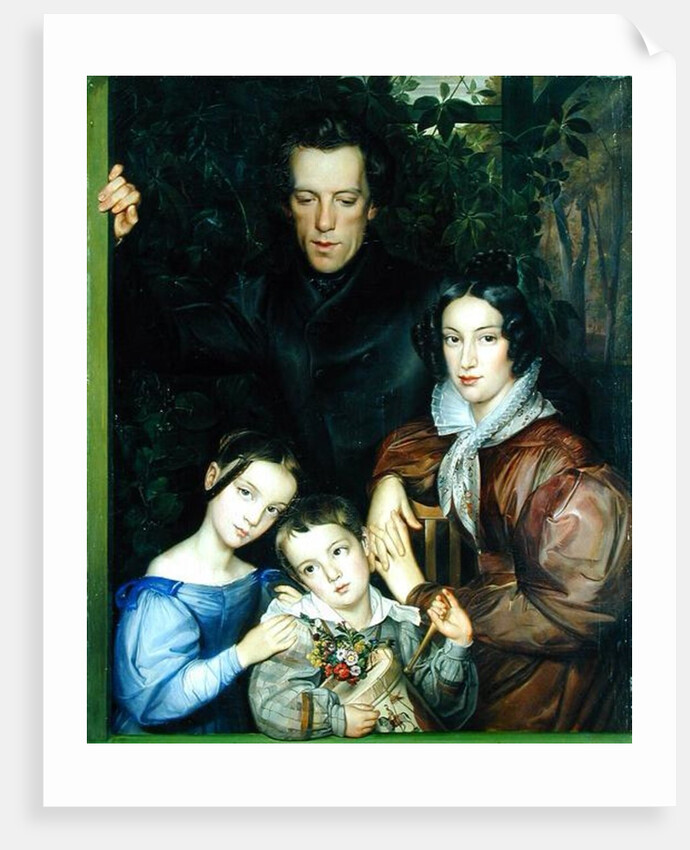 The Rauter Family, 1836 by Johann Friedrich Dieterich