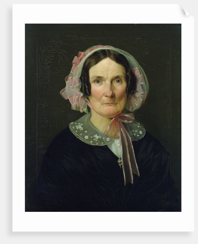 Barbara Heckius, 1847 by Carl Eybe