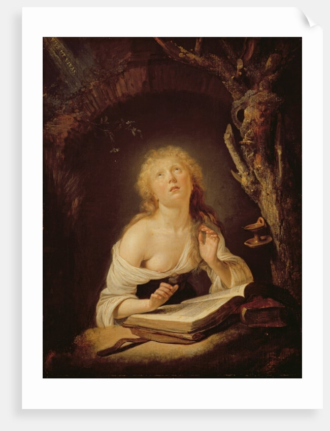 The Holy Virgin by Gerrit or Gerard Dou