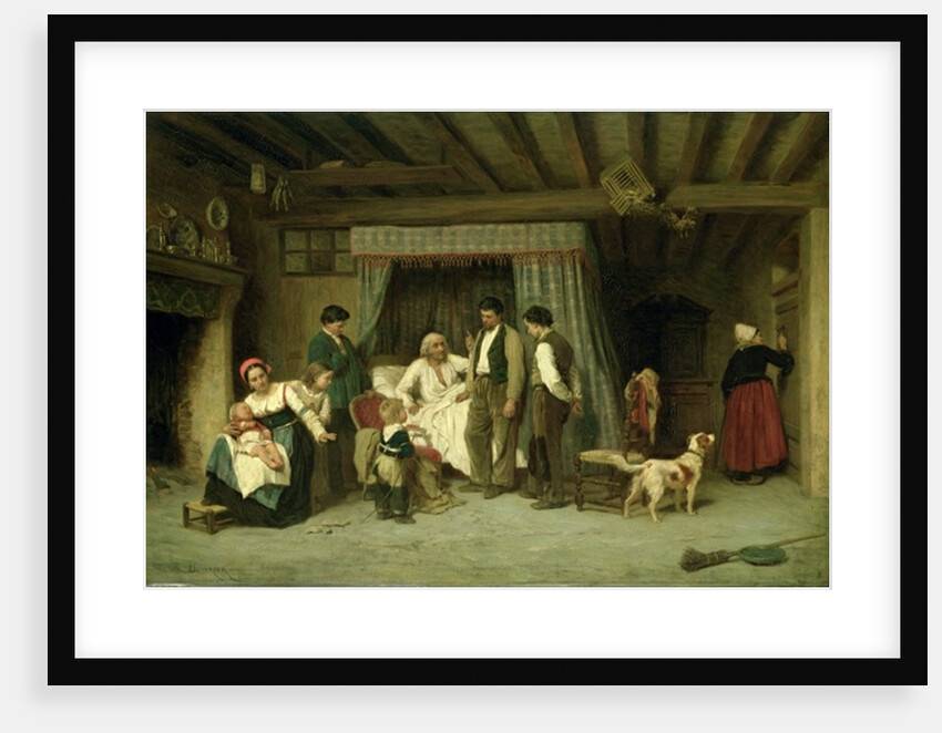 The Final Warning, 1886 by Theophile Emmanuel Duverger