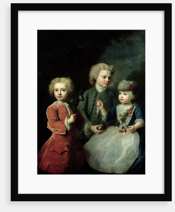The Children of Councillor Barthold Heinrich Brockes by Balthasar Denner