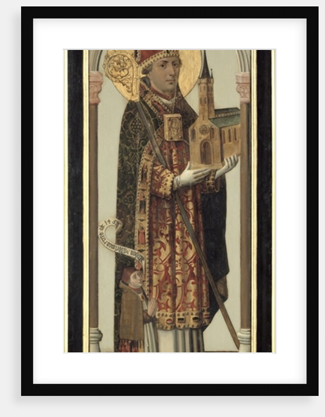 Votive Panel Depicting St. Ansgar, 1457 by Hans Bornemann