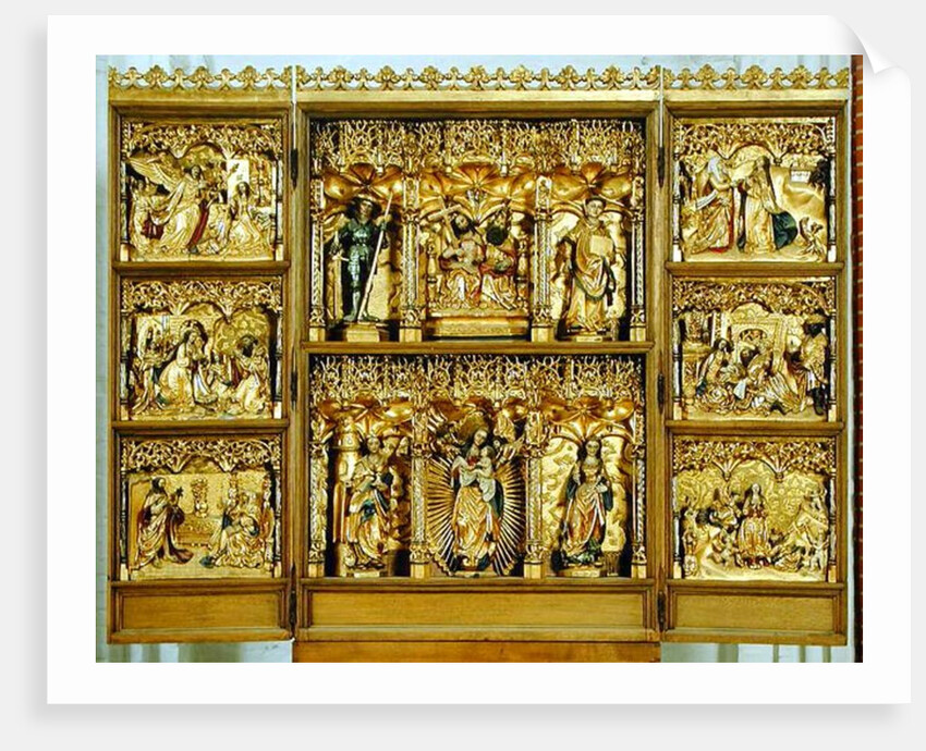 The Trinity Altar of the Bottcheramtes, 1512-20 by Workshop Hamburg