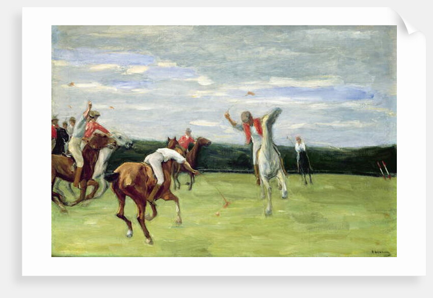 Polo player in Jenischpark, Hamburg, 1903 by Max Liebermann