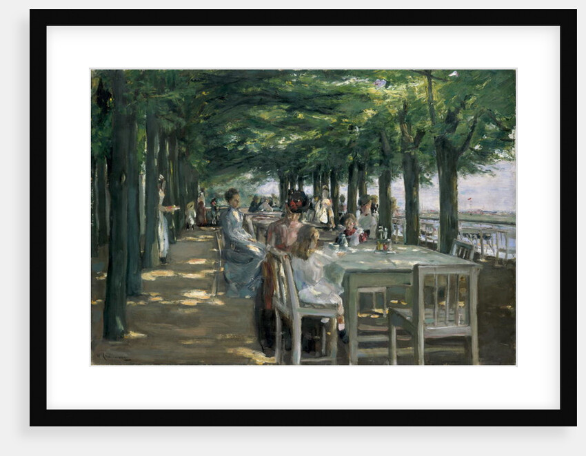 The Terrace at the Restaurant Jacob in Nienstedten on the Elbe, 1902 by Max Liebermann