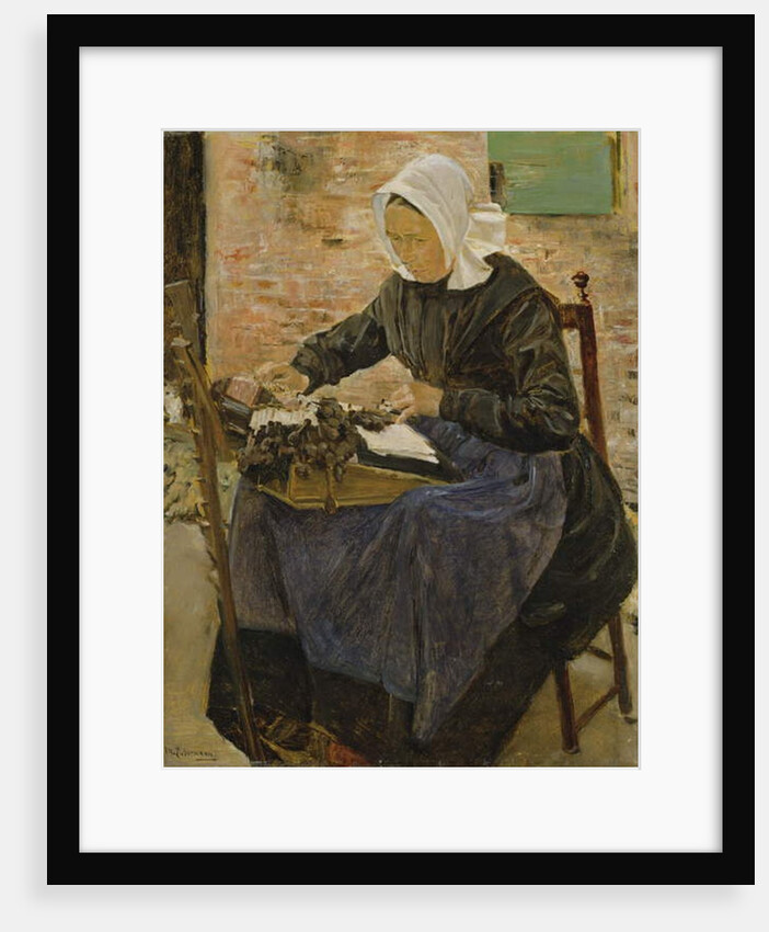 A Dutch Lace-Maker, 1881 by Max Liebermann