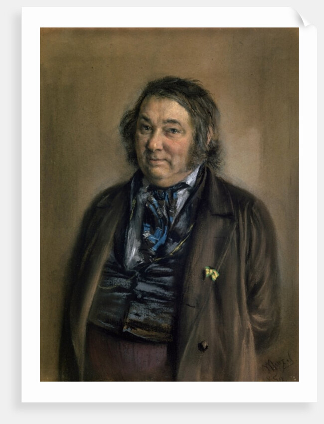 Heinrich Smidt 1850 by Adolph Friedrich Erdmann von Menzel