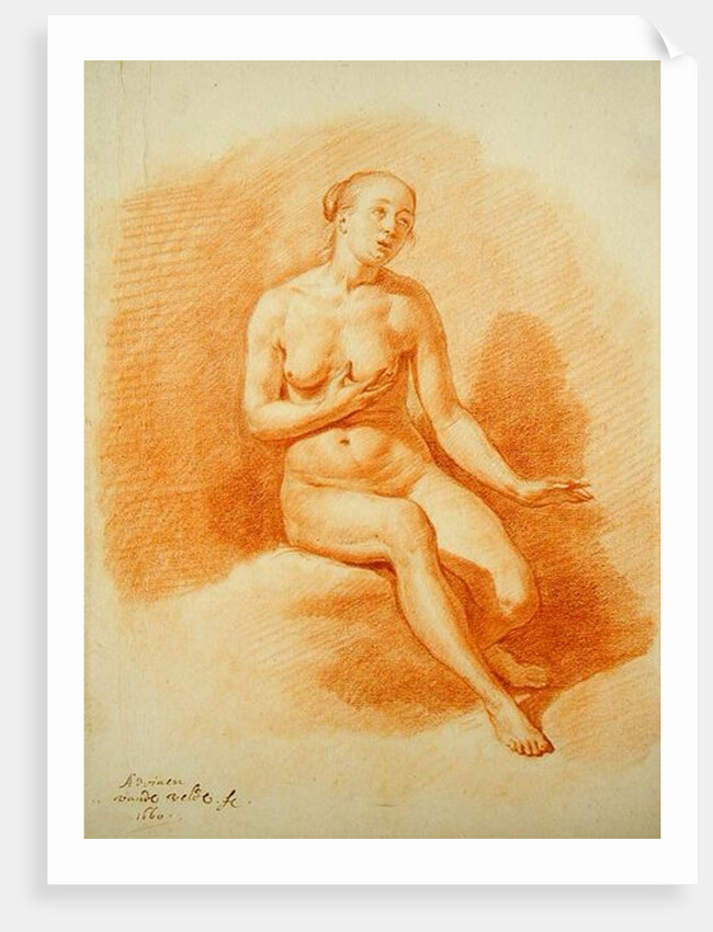 Female Nude, 1660 by Adriaen van de Velde