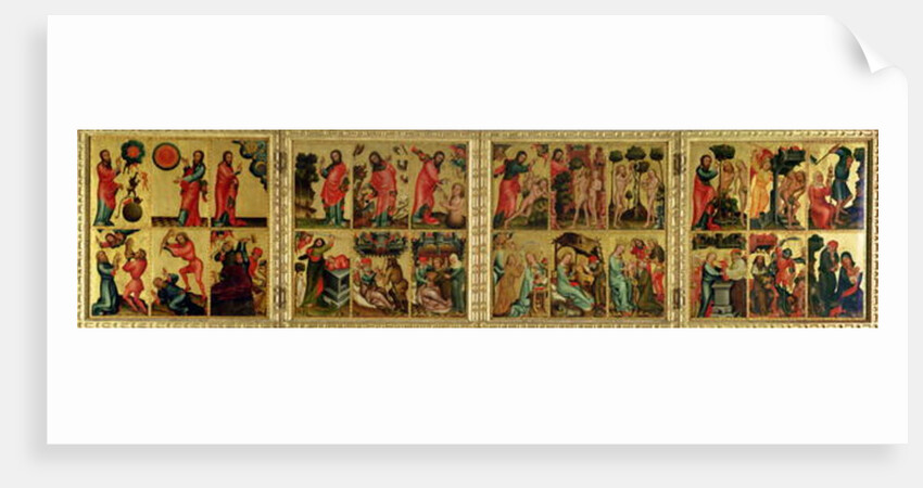 High Altar of St Peter's in Hamburg, the Grabower Altar by Master Bertram of Minden