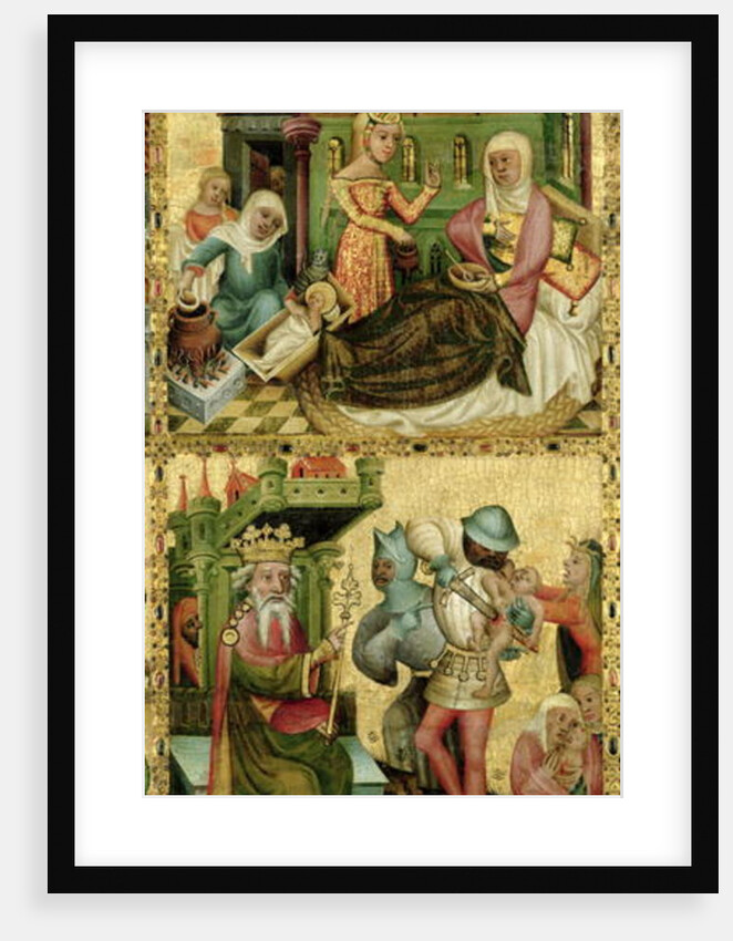 Nativity of the Virgin and the Massacre of the Innocents by Master Bertram of Minden