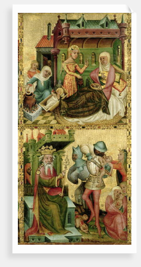 Nativity of the Virgin and the Massacre of the Innocents by Master Bertram of Minden