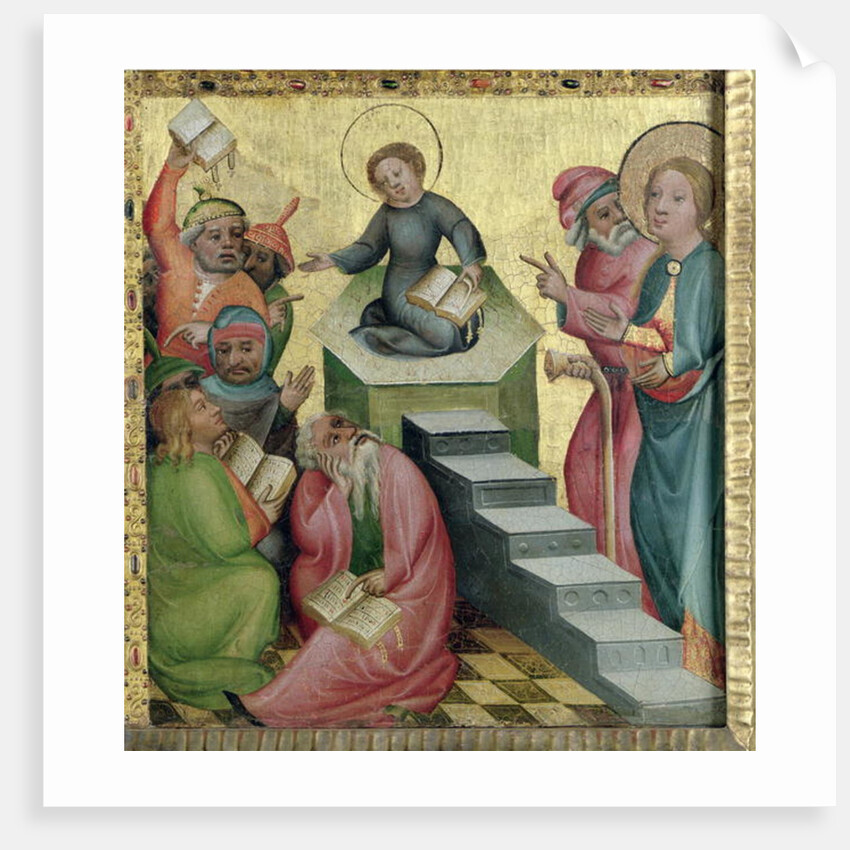 Dispute with the Doctors, 1400/10 by Master Bertram of Minden