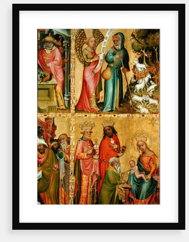 The Annunciation to St. Joachim and the Adoration of the Magi by Master Bertram of Minden