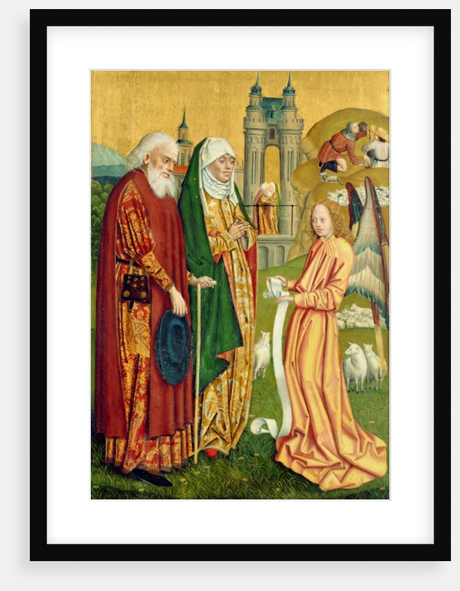 The Annunciation to Joachim and Anne by Absolon Stumme