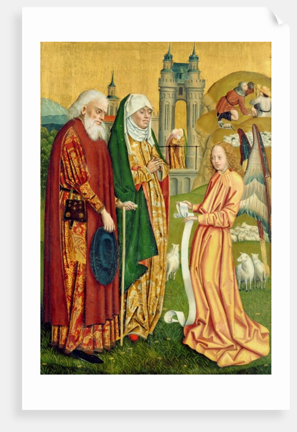 The Annunciation to Joachim and Anne by Absolon Stumme