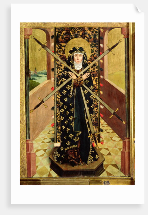 Virgin of Seven Sorrows from the Dome Altar, 1499 by Absolon Stumme