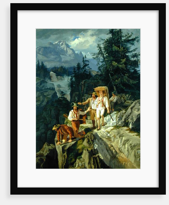 Tirolese Smugglers, 1831 by Jacob Gensler