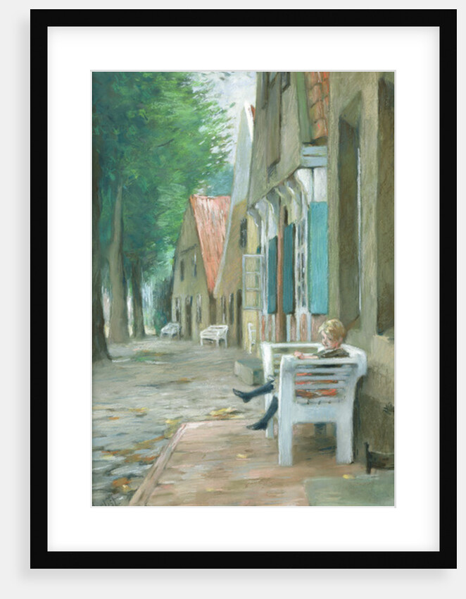 Street in Altenbruch, 1893 by Thomas Ludwig Herbst