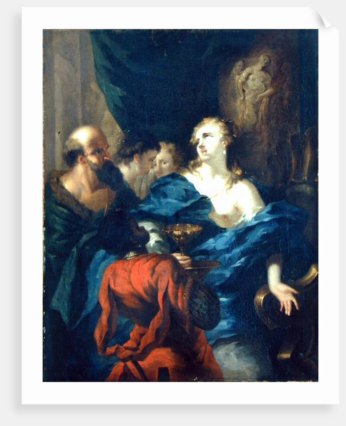 The Death of Sophonisba by Ottmar the Younger Elliger