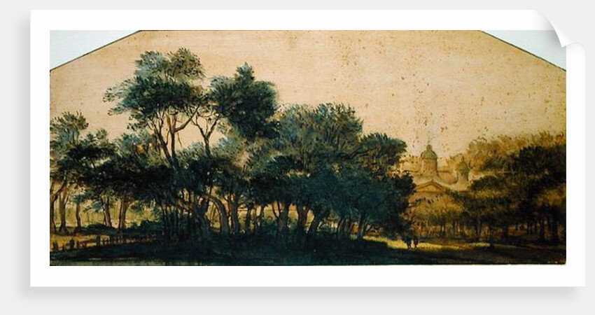 Landscape with a Castle in the Background by Roelandt Roghman