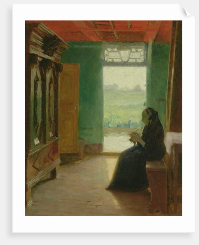 Hall in the Old Country, c.1900 by Julius August Friedrich Theodor von Ehren