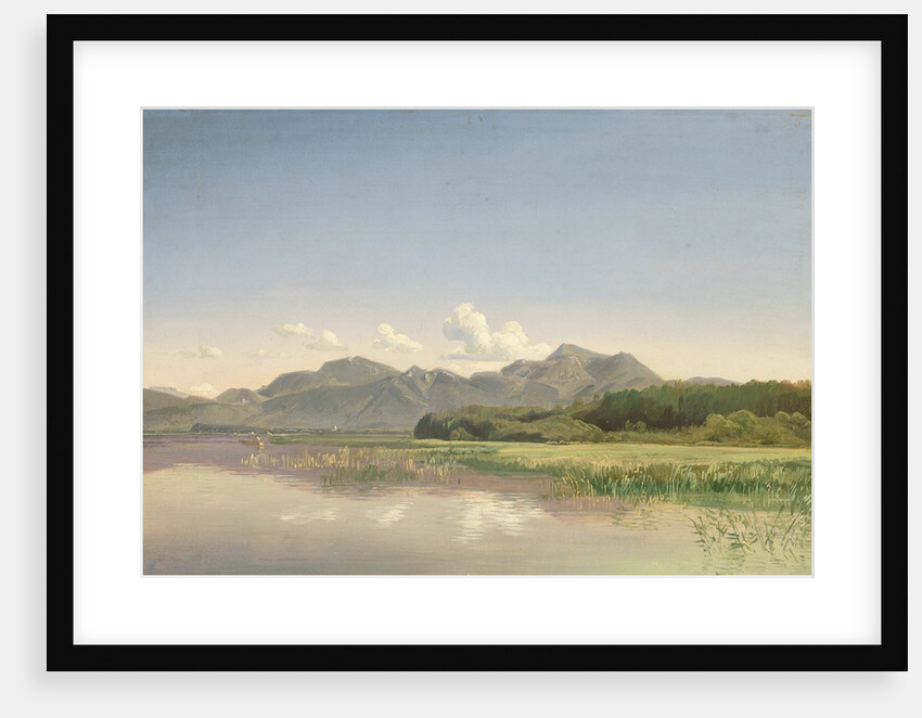 The Chiemsee at Stock by Johann Beckmann