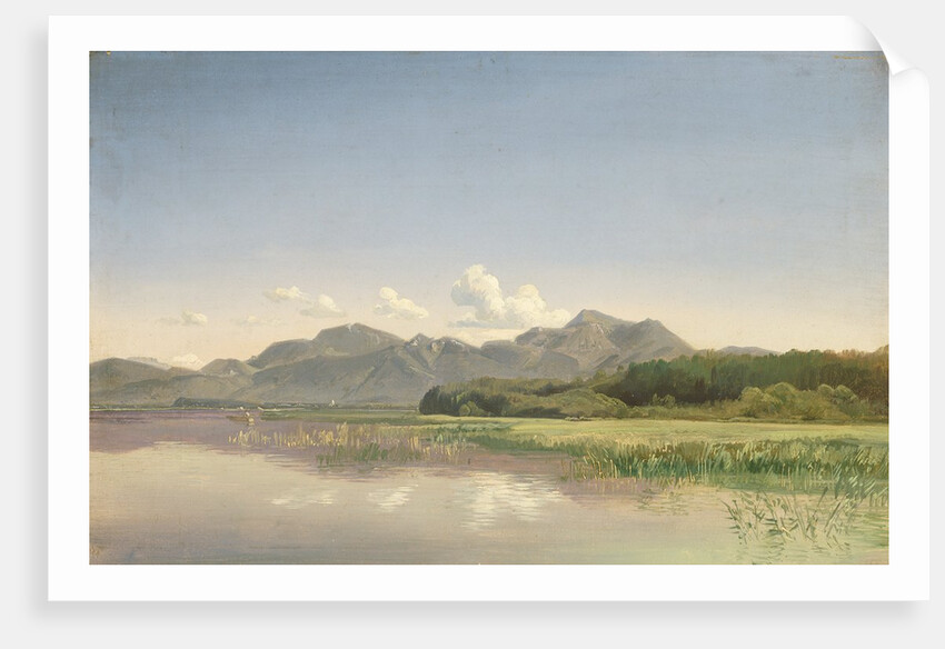 The Chiemsee at Stock by Johann Beckmann