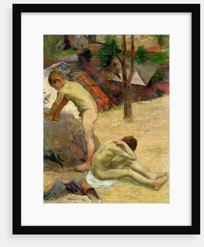 Breton Boys Bathing, 1888 by Paul Gauguin