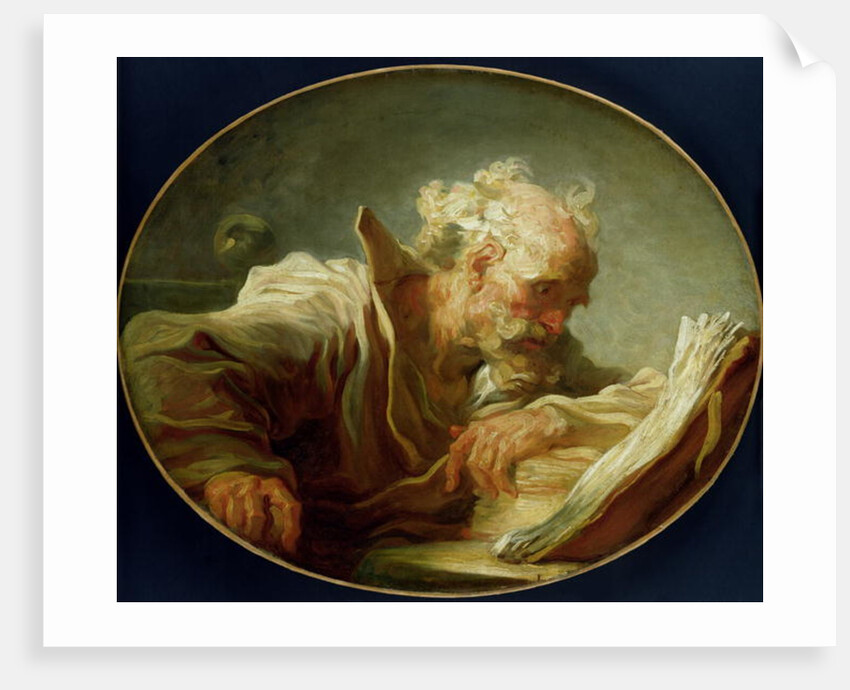 A Philosopher by Jean-Honore Fragonard