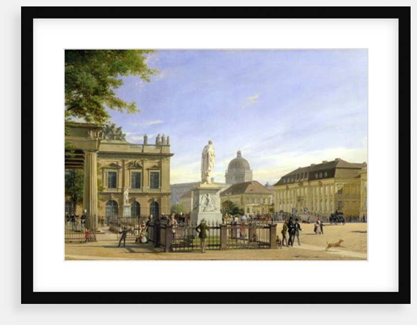 New Guardshouse, Arsenal, Prince's Palace and Castle in Berlin, 1849 by Johann Philipp Eduard Gartner