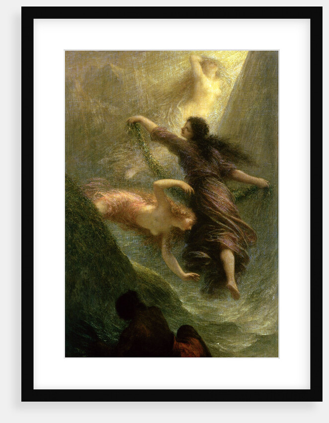 Rheingold, first scene, 1888 by Ignace Henri Jean Fantin-Latour